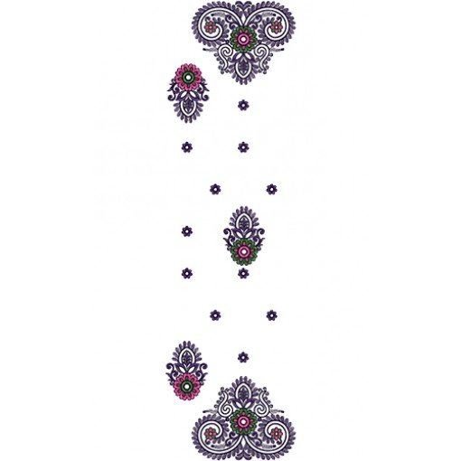 Dupatta Embroidery Design 13725