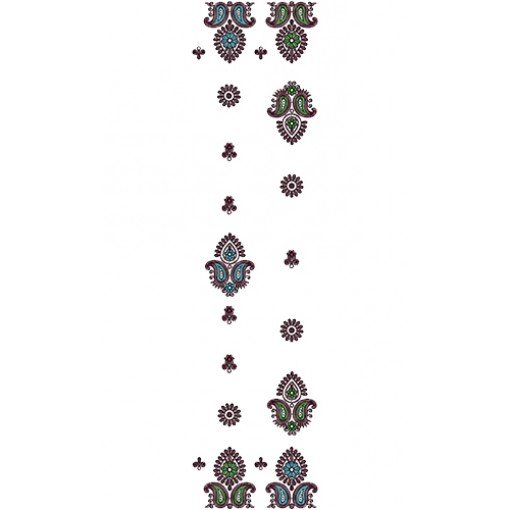 Dupatta Embroidery Design 13726