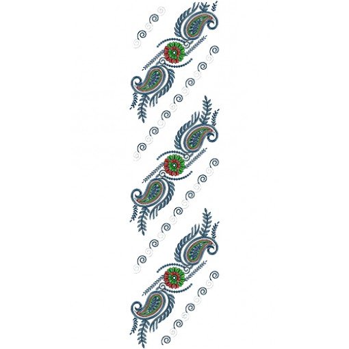 Beautiful Dupatta Embroidery Design 14139