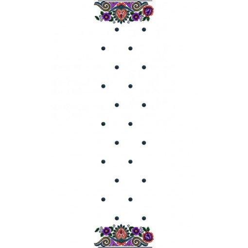 Latest Suit Dupatta Embroidery Design 14425