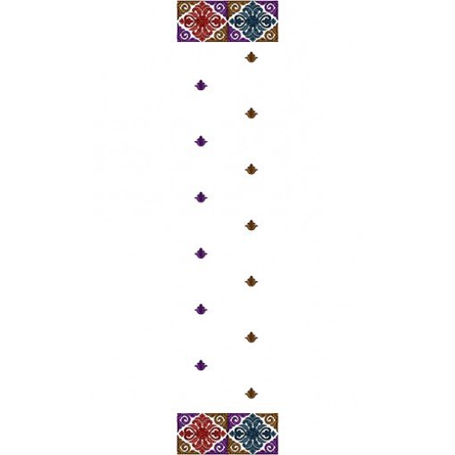 High Quality Suit Embroidery Design 14426