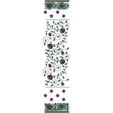 Party Wear Suit Dupatta Embroidery Pattern 14428