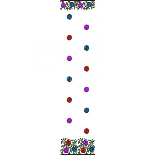 Greatest Embroidery Dupatta Embroidery Design 14434