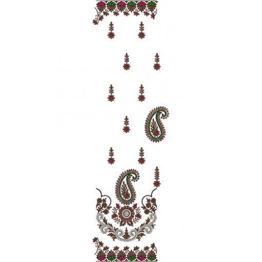 Latest Dupatta Embroidery Designs 14861 Latest Dupatta Embroidery Designs 14861