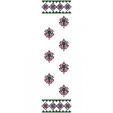 Greatest Embroidery Dupatta Embroidery Design 15012