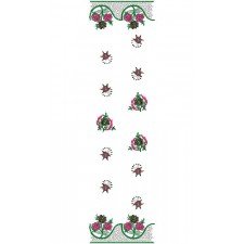 Spring Season Quilting Embroidery Design 15014