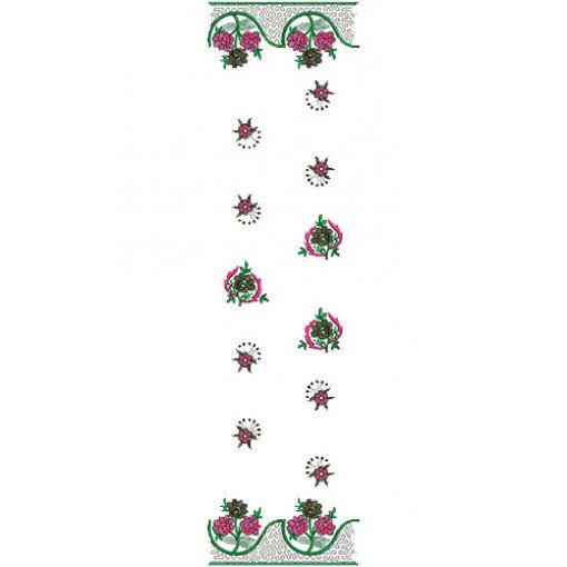 Spring Season Quilting Embroidery Design 15014