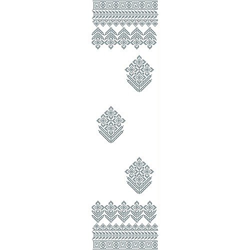 Kashmiri Scarf Embroidery Design 15715