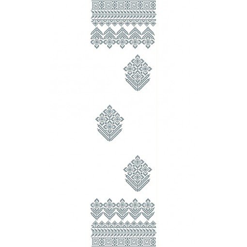 Kashmiri Scarf Embroidery Design 15715