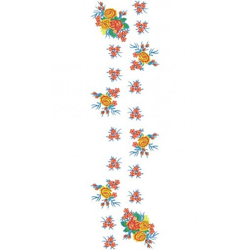 Punjabi Fashion Embroidery Design 15720