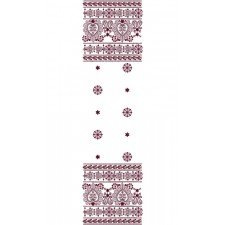 Africal Folk ART Embroidery Design 15754