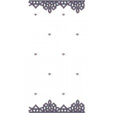 Bollywood Fashion Dupatta Embroidery Design 15867