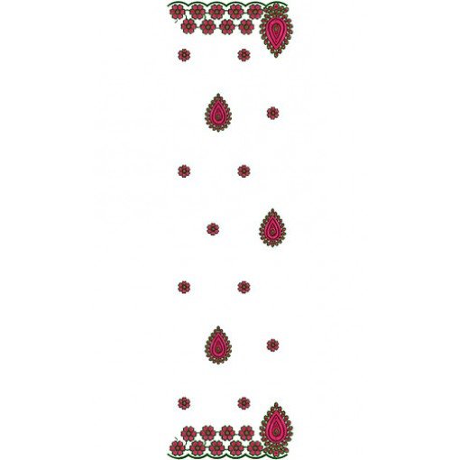 Greatest Embroidery Dupatta Design 15871