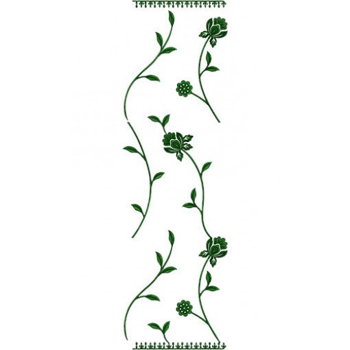 Dupatta Scarf Embroidery Design 15884