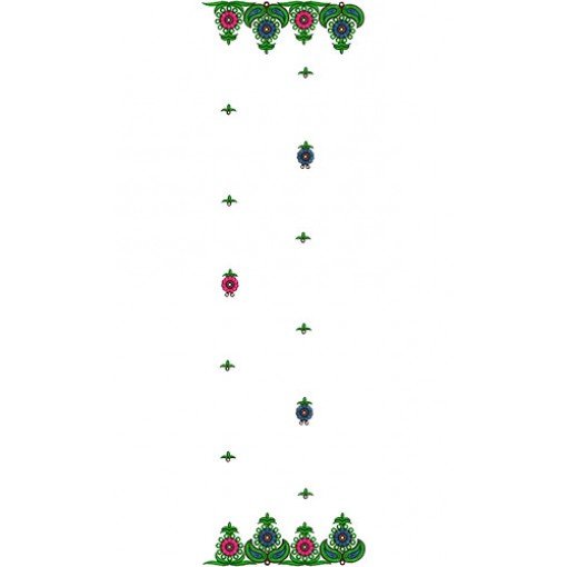 Amazing Border Style Dupatta Scarf Design 15888