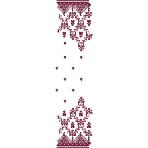 Awesome Looking Dupatta Embroidery Design 16382