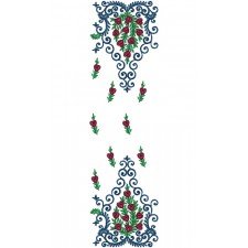 Machine Embroidery Designs For Dress 16383