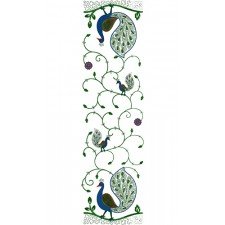Peacock Dupatta Design Embroidery 16410 Peacock Dupatta Design Embroidery 16410