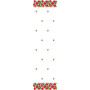 Lawn Cross Stitch Dupatta Embroidery Design 16662