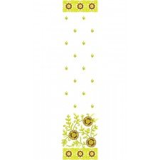 Chandari Phulkari Dupatta Embroidery Design