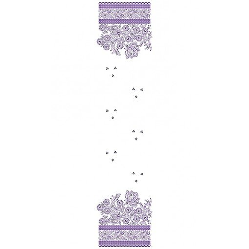 Dupatta Embroidery Design 18760