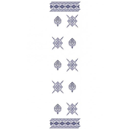 Dupatta Embroidery Design 19360