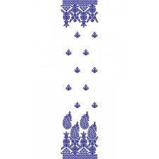 Dupatta Embroidery Design 19536