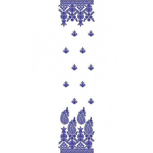 Dupatta Embroidery Design 19536