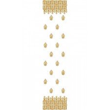 Dupatta Embroidery Design 19538