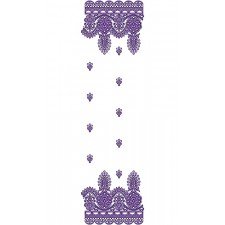 Dupatta Embroidery Design 19542