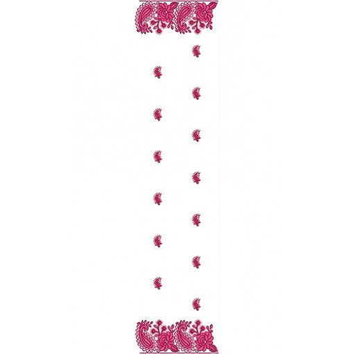 Dupatta Embroidery Design 19544