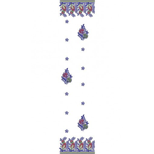 Dupatta Embroidery Design 19545