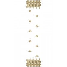 Dupatta Embroidery Design 19548