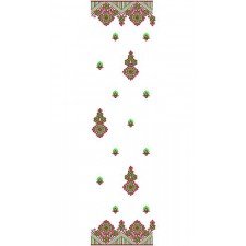 Dupatta Embroidery Design 19712