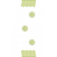 Dupatta Embroidery Design 20415