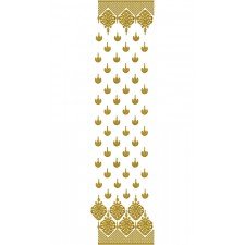 Dupatta Embroidery Design 20861