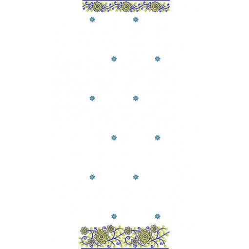 Sequins Touch Embroidery Design