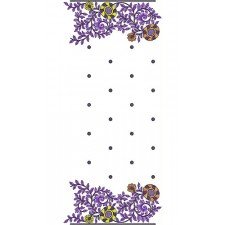 Europe Winter Clothing Scarf Sequin Embroidery Design