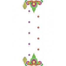 Personalized Embroidery Scarf Design