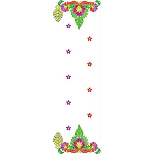 Personalized Embroidery Scarf Design
