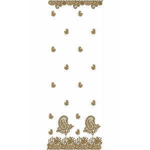 Wedding Scarf Embroidery Design