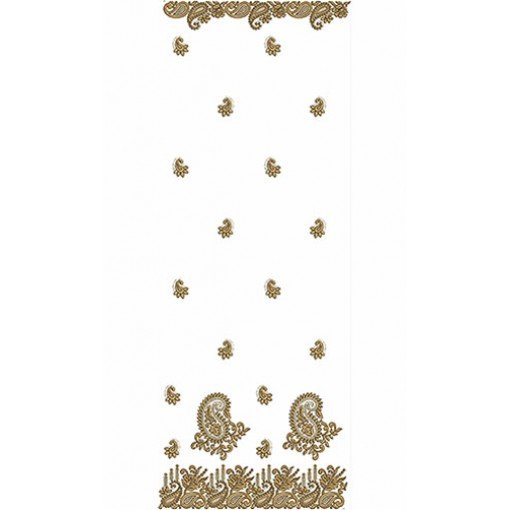 Wedding Scarf Embroidery Design