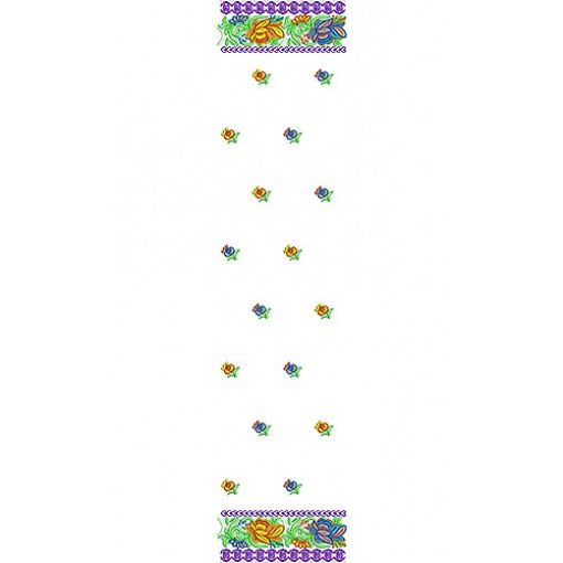 7581 Dupatta Design