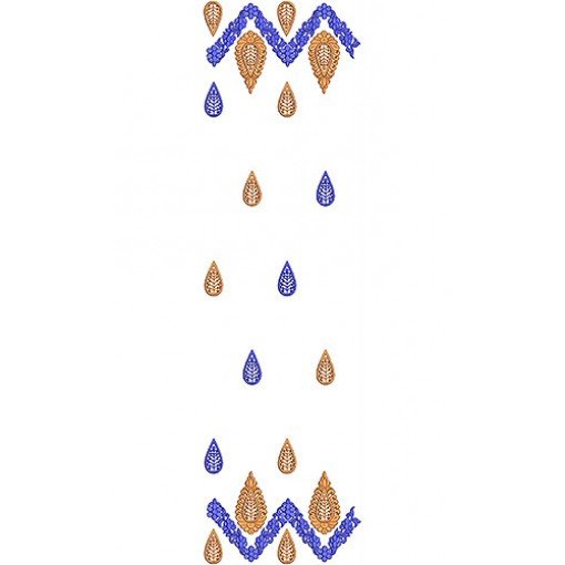 7656 Dupatta Design