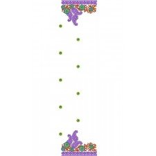 7664 Dupatta Design