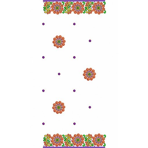 7699 Dupatta Design
