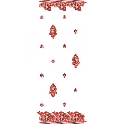 7701 Dupatta Design