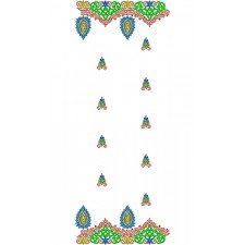 7702 Dupatta Design