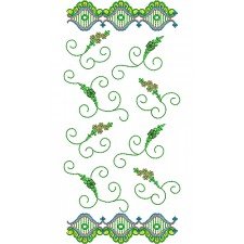 7703 Dupatta Design