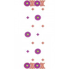 8142 Dupatta Designs